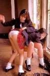 asian teen lesbians get spanked